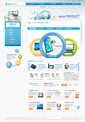 藍(lán)色科技公司網(wǎng)站PSD源文件下載與設(shè)計(jì)素材應(yīng)用指南